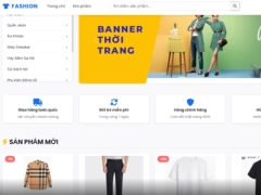Website bán hàng quần áo thời trang