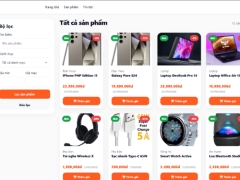 Website bán hàng thương mại điện tử php