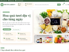 Website bán hoa quả bằng PHP