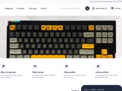 Website bán keycap bàn phím cơ Keycap Lab