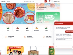 Website bán khô gà lá chanh Hothit