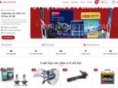 Website bán linh kiện sửa chữa ô tô