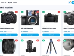 Website bán máy ảnh camera