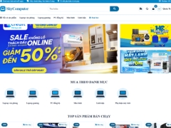 Website bán máy tính giao diện đẹp 2026