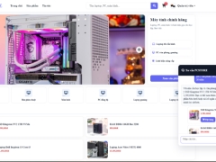 Website bán máy tính PCSTORE