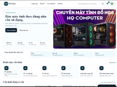 Website bán máy tính PCZone Store