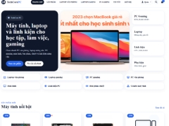 Website bán máy tính TechCore PC