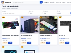 Website bán máy tính trực tuyến
