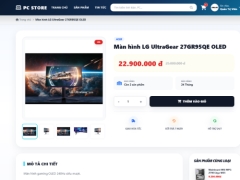 Website bán máy tính và linh kiện tích hợp chatbot CSKH