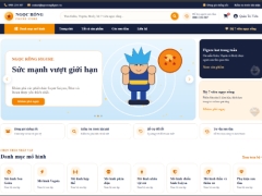 Website bán mô hình 7 viên ngọc rồng