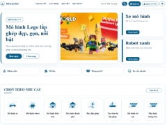 Website bán mô hình Lego lắp ghép