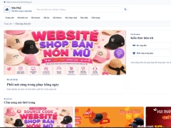 Website bán mũ thời trang php mysql
