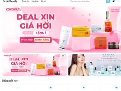 Website bán mỹ phẩm Hàn Quốc chính hãng