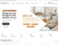 Website bán nội thất FURNIHOME