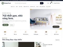 Website bán nội thất giao diện đẹp