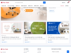 Website bán nội thất Nhà Xinh