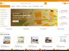 Website bán nước ép JUS