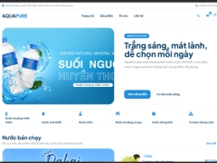 Website bán nước khoáng
