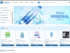 Website bán nước khoáng đóng chai