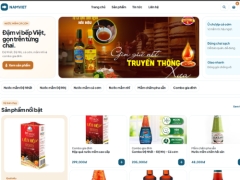 Website bán nước mắm cá cơm