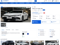 Website bán ô tô và quản lý đại lý