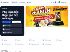 Website bán phụ kiện điện thoại Phone Gear