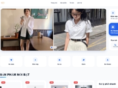 Website bán quần áo bằng php
