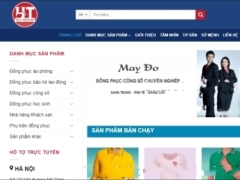 Website bán quần áo đồng phục và thiết kế quần áo chuyên nghiệp