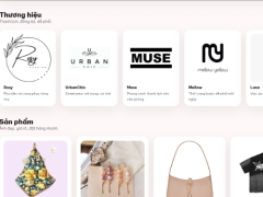 Website bán quần áo rosy