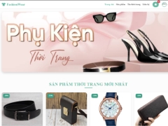 Website bán quần áo thời trang FashionWear