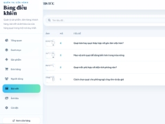 Website bán quạt giao diện đẹp