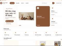 Website bán sản phẩm thủ công