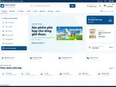 Website bán sữa bột Milk House