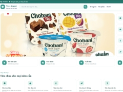 Website bán sữa chua hộp