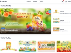 Website bán thạch LongHai