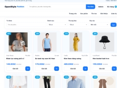 Website bán thời trang php thuần