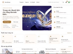 Website bán trang sức JewelLuxe Store