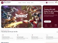 Website bán tượng trang trí siêu anh hùng