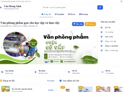 Website bán văn phòng phẩm Văn Phòng Xinh
