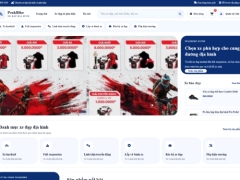 Website bán xe đạp địa hình PeakBike