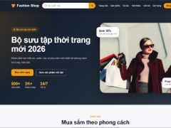 Website cửa hàng bán đồ thời trang