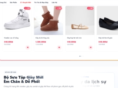 Website Cửa Hàng Giày Thời Trang & Thể Thao