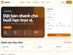 Website đặt bàn nhà hàng bằng PHP