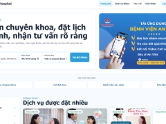 Website đặt lịch hẹn khám bệnh Hospital