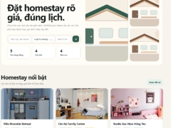 Website Đặt Lịch Homestay Tích Hợp AI