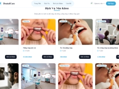 Website đặt lịch phòng khám nha khoa DentalCare