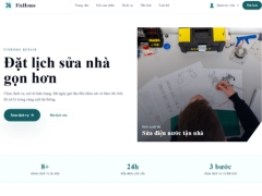 Website đặt lịch sửa chữa nhà cửa
