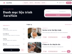 Website đặt lịch trung tâm thẩm mỹ viện