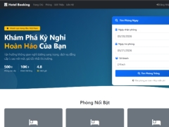 Website Đặt Phòng Khách Sạn (ASP.NET Core MVC)