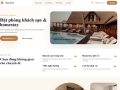Website đặt phòng khách sạn và homestay